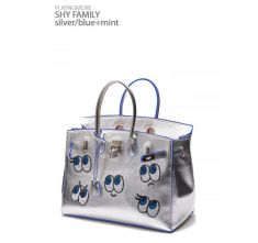 SHY FAMILY SILVER/BLUE MINT